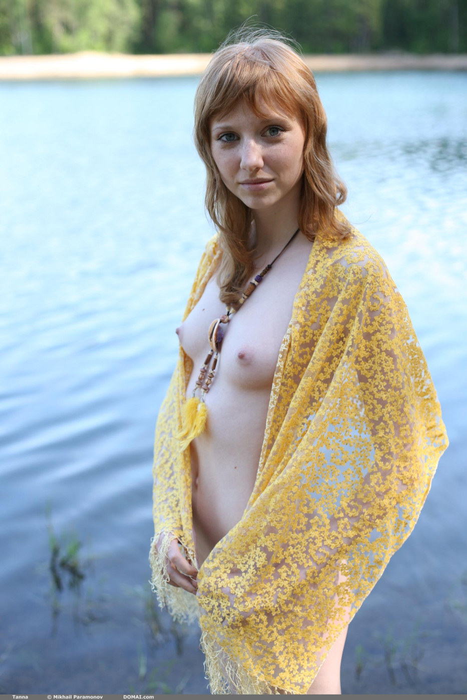 Redhead sexy Tanna is nude by the lake - 18-Tanna-2-5219 from Domai